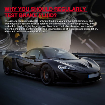 HABOTEST HT663 Motorcycle Vehicle Brake Fluid Moisture Detection Pen, HT663