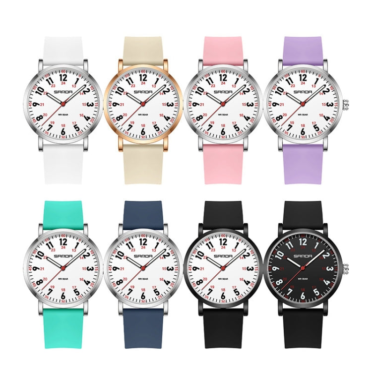 SANDA Quartz Watch Simple Temperament Casual Women Watch