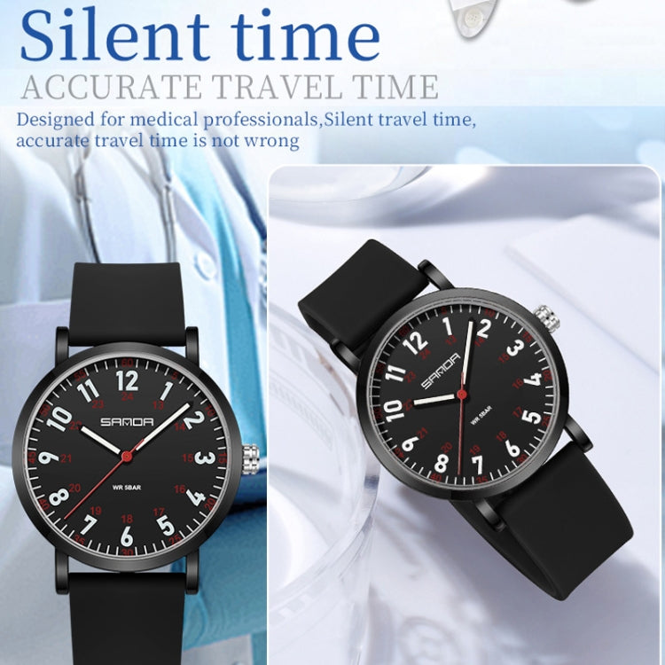 SANDA Quartz Watch Simple Temperament Casual Women Watch