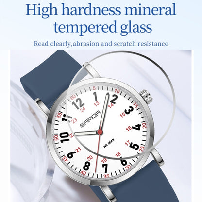 SANDA Quartz Watch Simple Temperament Casual Women Watch