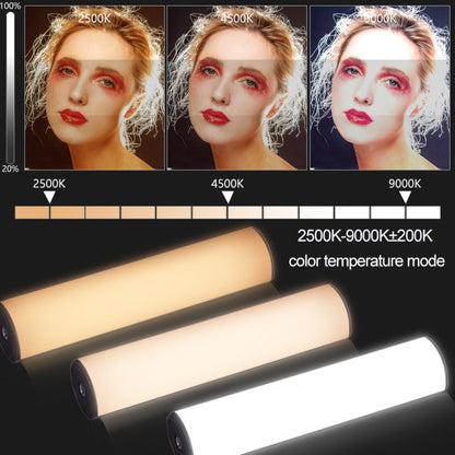 VLOGLITE Full Colorful Handheld Fill Light Stick Live Photography Ambient Light Outdoor Lighting, W200RGB