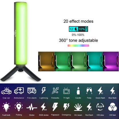 VLOGLITE Full Colorful Handheld Fill Light Stick Live Photography Ambient Light Outdoor Lighting, W200RGB