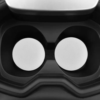 4pcs PU Leather Car Coaster Car Decorative Water Absorption Cup Sink Mat, 6.8cm