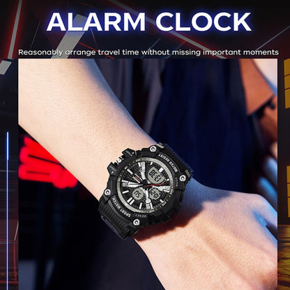 SANDA Men Electronic Watch Outdoor Sports Luminous Watch