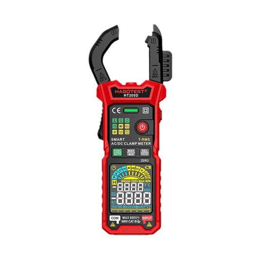 HABOTEST HT205D Clamp Intelligent Anti-Burning Multi-Function High Precision Digital Multimeter, HT205D