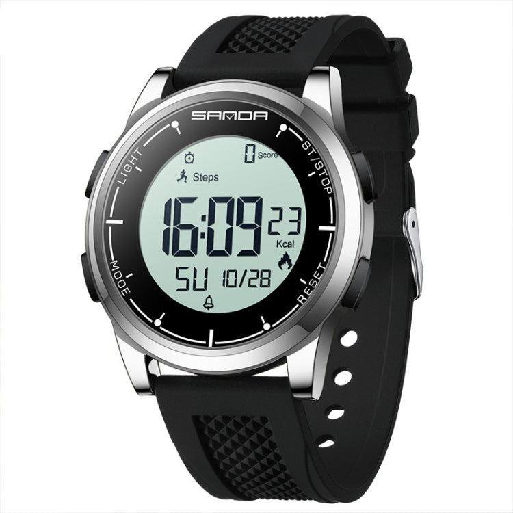 SANDA Student Sports Watch Calorie Counting Electronic Watch Sleep Monitoring Smart Watch