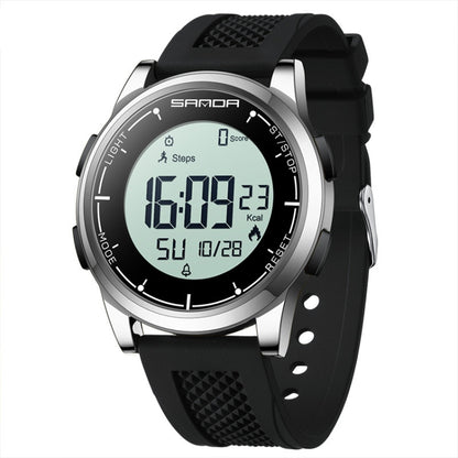 SANDA Student Sports Watch Calorie Counting Electronic Watch Sleep Monitoring Smart Watch