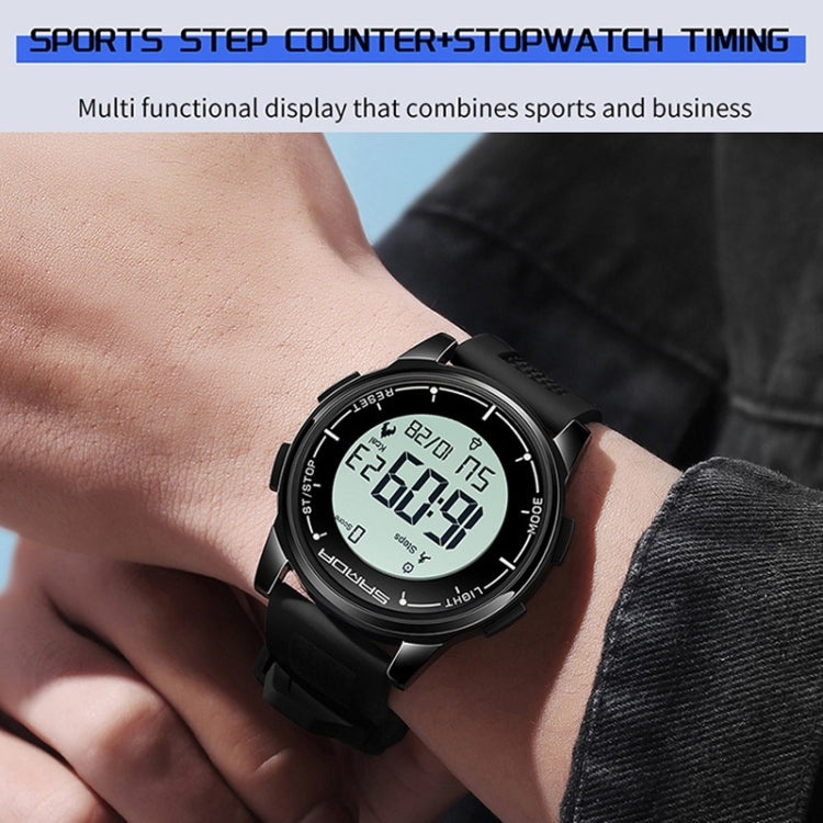 SANDA Student Sports Watch Calorie Counting Electronic Watch Sleep Monitoring Smart Watch
