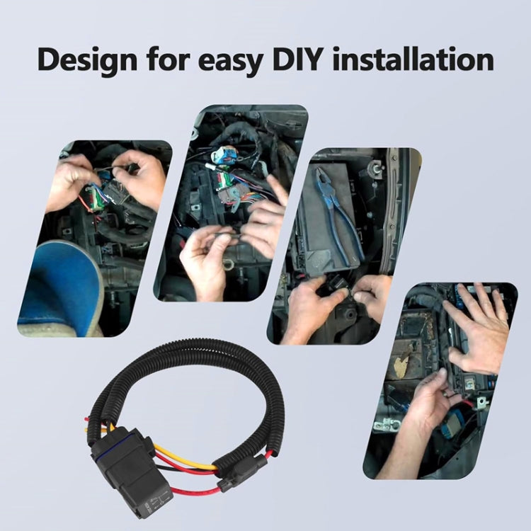 Vehicle Fuel Pump Relay Wiring Harness Kit, For Jeep / Dodge / Chrysler