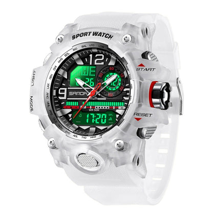 SANDA Student Teenager Electronic Watch Multi-functional Wristwatch
