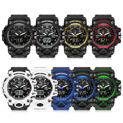 SANDA Teenagers Sports Electronic Watch Men Personalised Wristwatch