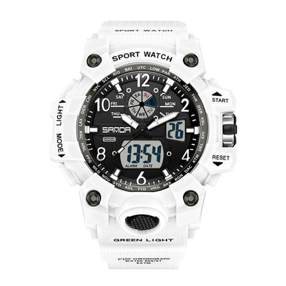 SANDA Couple Electronic Watch Women Personalised Luminous Wristwatch