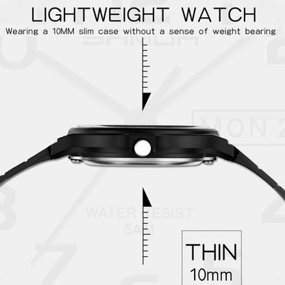 SANDA Medium Double Calendar Electronic Quartz Watch Outdoor Leisure Men Women Students Wristwatch