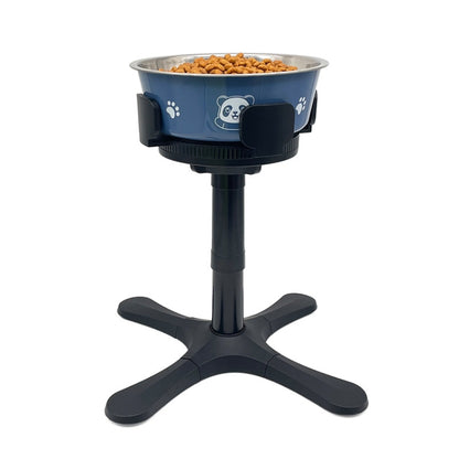Adjustable Food Bowl Heightening Stand For Medium And Large Pet Dogs, Bracket 1pc, Bracket 2pcs, Bracket + Stainless Steel Bowl, Bracket + Blue Stainless Steel Bowl