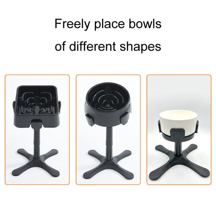 Adjustable Food Bowl Heightening Stand For Medium And Large Pet Dogs, Bracket 1pc, Bracket 2pcs, Bracket + Stainless Steel Bowl, Bracket + Blue Stainless Steel Bowl