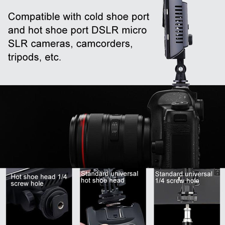 WS-300II Video Fill Light Dual Color Temperature LED Beauty Shooting Light, Single Lamp+US Plug Adapter, Single Lamp+EU Plug Adapter