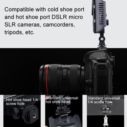 WS-300II Video Fill Light Dual Color Temperature LED Beauty Shooting Light, Single Lamp+US Plug Adapter, Single Lamp+EU Plug Adapter