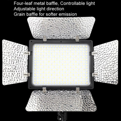 WS-300II Video Fill Light Dual Color Temperature LED Beauty Shooting Light, Single Lamp+US Plug Adapter, Single Lamp+EU Plug Adapter