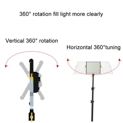 Photography Live LED Fill Light Film And Television Shooting Portrait Soft Video Lighting, W660 Lamp+US Plug Adapter, W660 Lamp+EU Plug Adapter, W660 Lamp+UK Plug Adapter, W480 Lamp+US Plug Adapter, W480 Lamp+EU Plug Adapter, W480 Lamp+UK Plug Adapter
