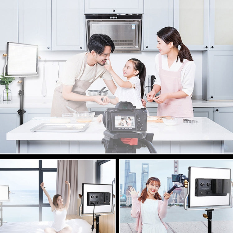 Photography Live LED Fill Light Film And Television Shooting Portrait Soft Video Lighting, W660 Lamp+US Plug Adapter, W660 Lamp+EU Plug Adapter, W660 Lamp+UK Plug Adapter, W480 Lamp+US Plug Adapter, W480 Lamp+EU Plug Adapter, W480 Lamp+UK Plug Adapter