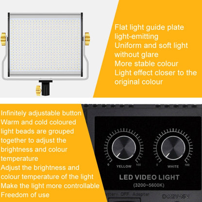 Photography Live LED Fill Light Film And Television Shooting Portrait Soft Video Lighting, W660 Lamp+US Plug Adapter, W660 Lamp+EU Plug Adapter, W660 Lamp+UK Plug Adapter, W480 Lamp+US Plug Adapter, W480 Lamp+EU Plug Adapter, W480 Lamp+UK Plug Adapter