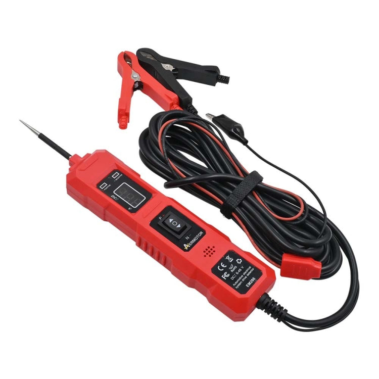 EM286 Multifunctional Car Circuit Electrical System Driving Test Pen, Red 4m, Red 4.5m, Blue 4m, Blue 4.5m