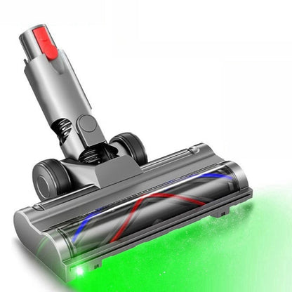 Vacuum Cleaner Lightweight Direct Drive Floor Brush Head with Dust Led Lights, For Dyson V7 V8 V10 V11 V15, For Dyson V6, For Dyson V10 Slim / V12 Slim