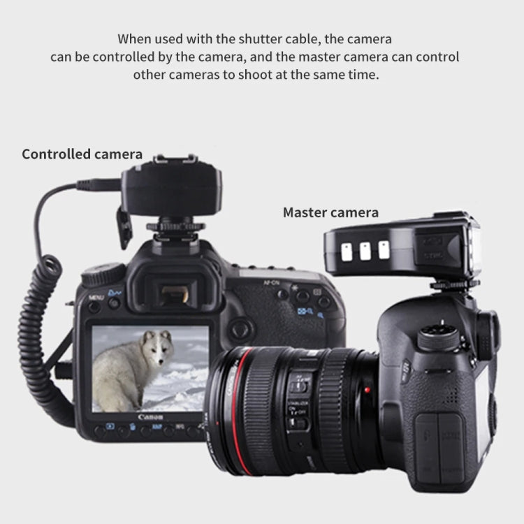 Pixel King Pro Camera Wireless Radio Flash TTL Transmitter and Receiver, For Nikon, For Sony