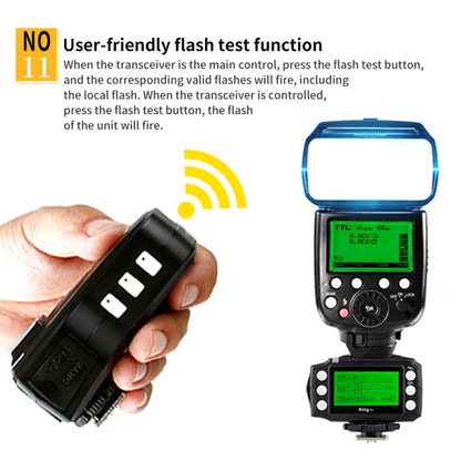 Pixel King Pro Camera Wireless Radio Flash TTL Transmitter and Receiver, For Nikon, For Sony