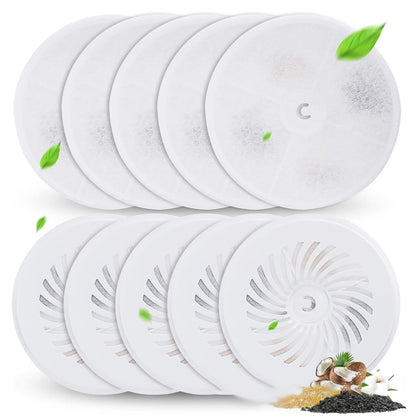 For 2 / 3 / 5 SOLO Smart Drinking Fountain Filters Cartridge Pet Drinking Fountain Filter Cotton, 5pcs /Box