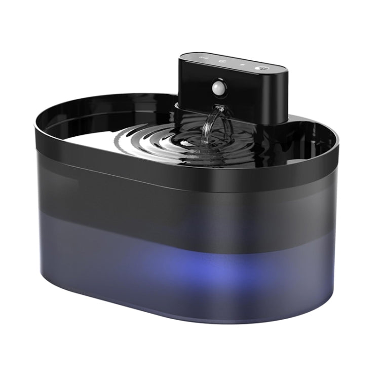 2.2L Smart Pet Water Fountain Wireless Infrared Sensor Battery Model Cats Water Dispenser, 291-Runway, 289-Square