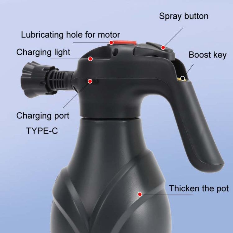 Car Cordless High Pressure Car Wash Foam Sprayer Gardening Watering Tools, 8969