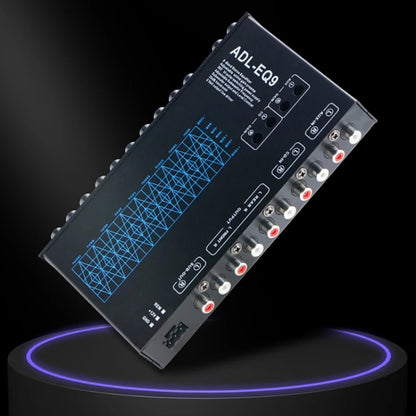 ADL-EQ9  Car Audio 9-Band Equalizer EQ Tuning Crossover Amplifier, ADL-EQ9