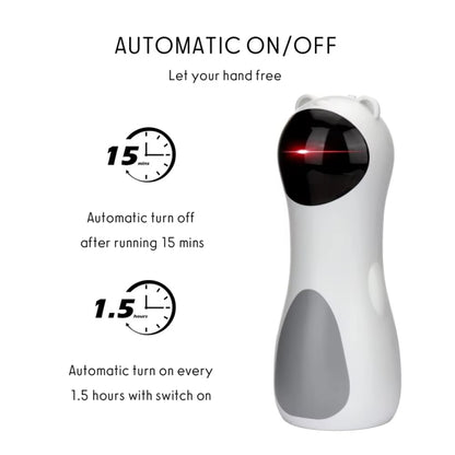 Automatic Laser Cat Toy Teaser Kitten Interactive Training Entertaining Device