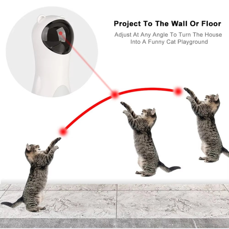 Automatic Laser Cat Toy Teaser Kitten Interactive Training Entertaining Device