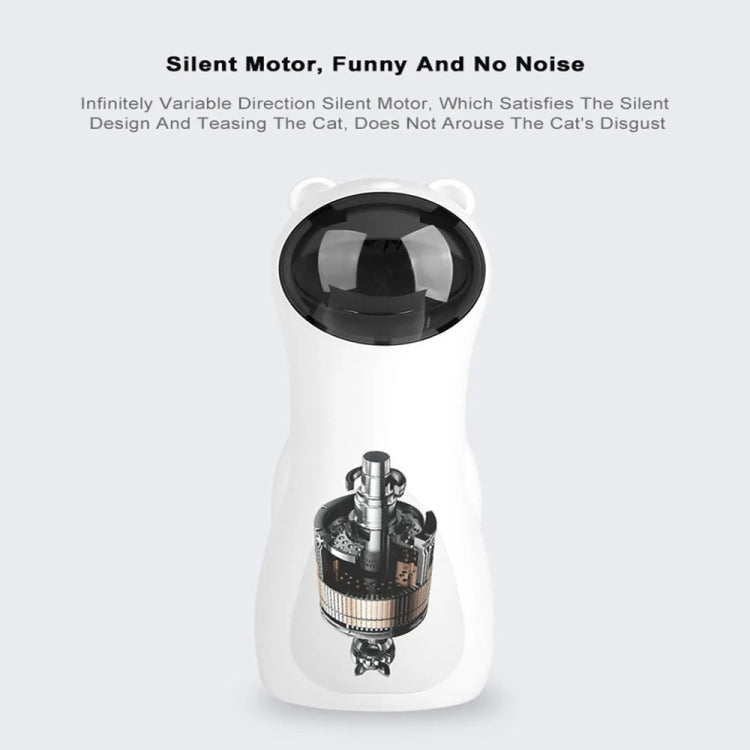 Automatic Laser Cat Toy Teaser Kitten Interactive Training Entertaining Device