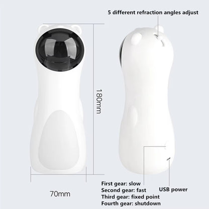 Automatic Laser Cat Toy Teaser Kitten Interactive Training Entertaining Device
