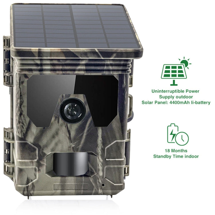 HC600A HD Night Vision Infrared Motion Detection Hunting Camera with Solar Panel, HC600A