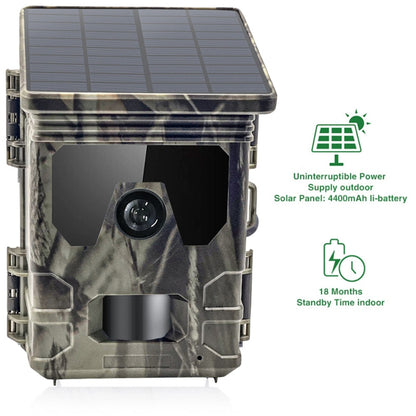 HC600A HD Night Vision Infrared Motion Detection Hunting Camera with Solar Panel, HC600A