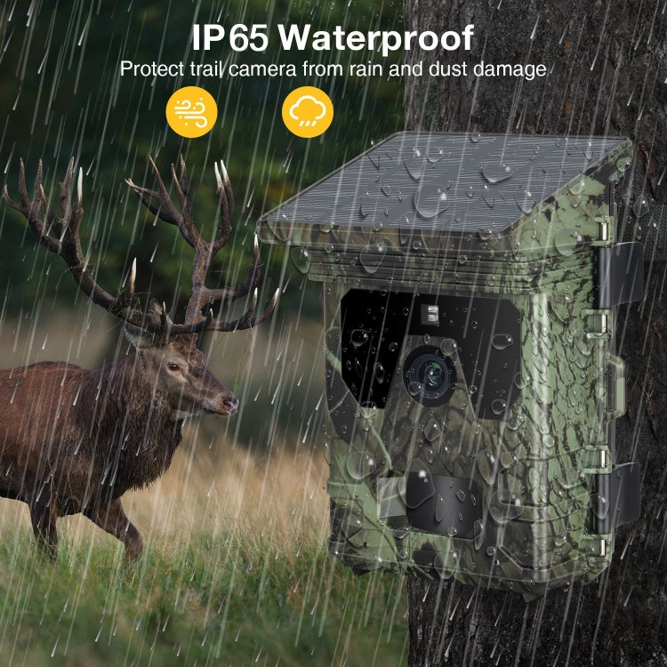 HC600A HD Night Vision Infrared Motion Detection Hunting Camera with Solar Panel, HC600A
