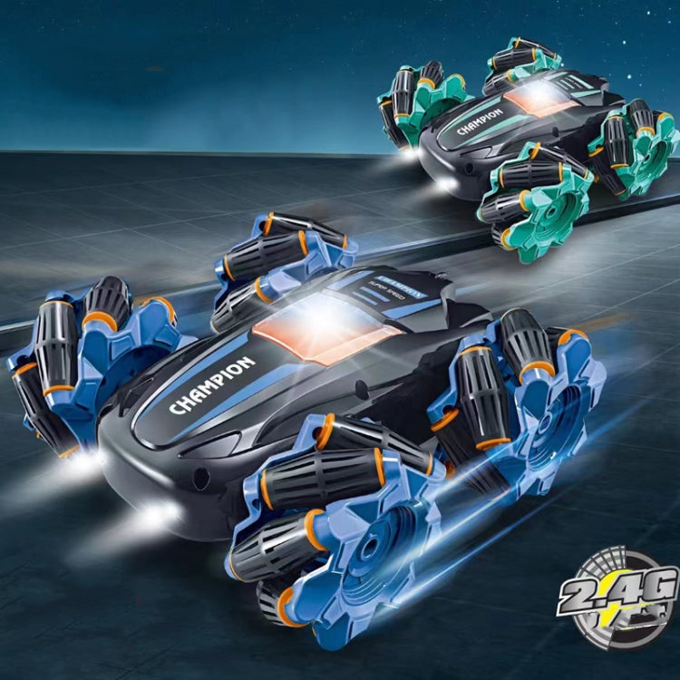 2.4G Stunt RC Car Drift Car Double-sided Racing Tumble Buggy Toy, Single RC Green, Single RC Blue, Dual RC Green, Dual RC Blue, Single RC Green Light Wheel, Single RC Blue Light Wheel, Dual RC Green Light Wheel, Dual RC Blue Light Wheel