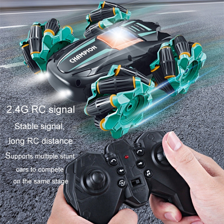 2.4G Stunt RC Car Drift Car Double-sided Racing Tumble Buggy Toy, Single RC Green, Single RC Blue, Dual RC Green, Dual RC Blue, Single RC Green Light Wheel, Single RC Blue Light Wheel, Dual RC Green Light Wheel, Dual RC Blue Light Wheel
