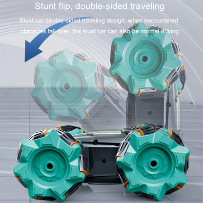 2.4G Stunt RC Car Drift Car Double-sided Racing Tumble Buggy Toy, Single RC Green, Single RC Blue, Dual RC Green, Dual RC Blue, Single RC Green Light Wheel, Single RC Blue Light Wheel, Dual RC Green Light Wheel, Dual RC Blue Light Wheel