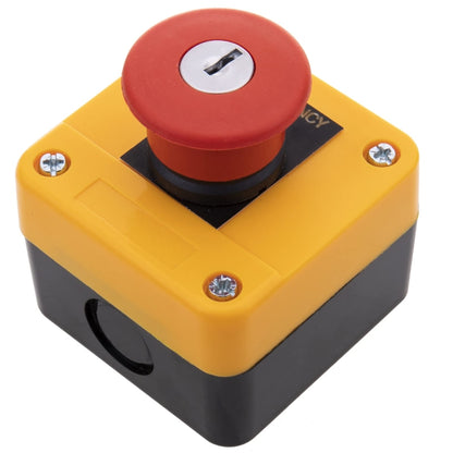 Elevator Pit Platform High-position Emergency Stop Switch With Bottom Box + Key, With Key
