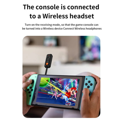 2-in-1 Receiver Bluetooth Transmitter with Call Aux Car Bluetooth Adapter, 2-in-1