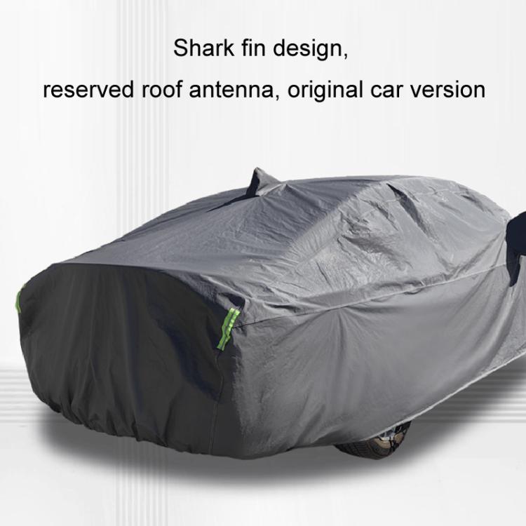SUV Car EVA Plus Velvet Thickened Heat Insulation Sunshade With Shark Fin, M- 4.45x1. 75x1.58, M 4. 65x1. 85x1.6, L 4.85x1.95x1.63, XL 5.11x1.95x1.75