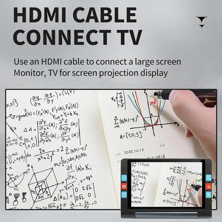 8inch Auto Focus Near And Far HD Electronic Vision Aid Magnifier