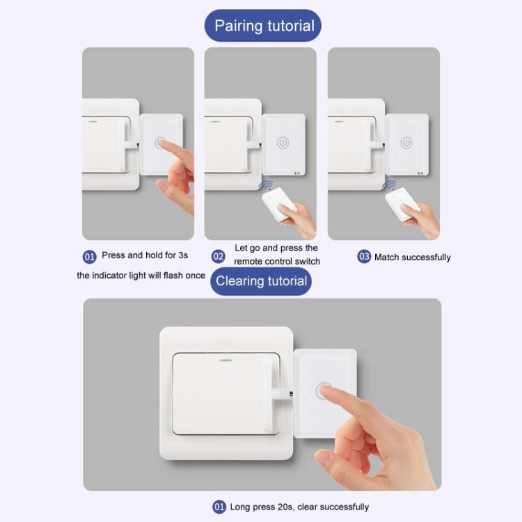 HanPai Intelligent Remote Control Home Use No Wiring Lazy Lights Off Tool, Ordinary
