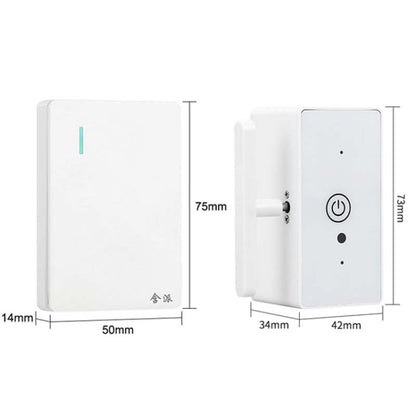 HanPai Heightened Intelligent Remote Control Home Use No Wiring Lazy Lights Off Tool, Heightened