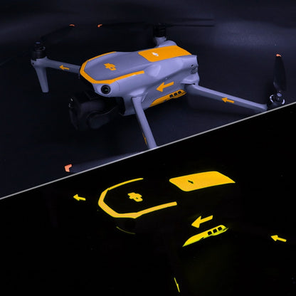 For DJI Air 3S / 3 Luminous Stickers Night Glow Film